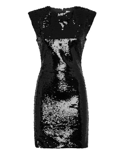 T-shirt Dress Sleeveless  with Crystals