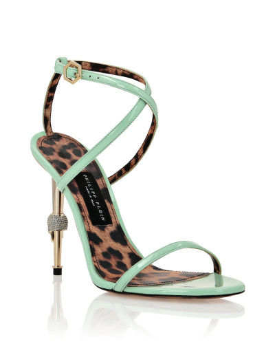 Skull Heel  Sandals