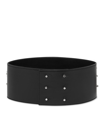 Leather Belt Gothic Plein