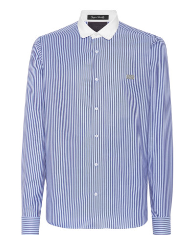 Shirt Sugar Daddy Cut LS Skull&Bones