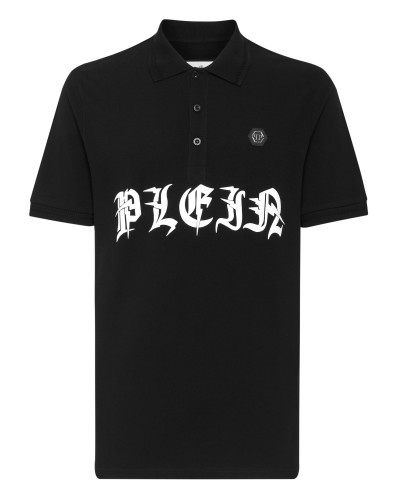 Slim Fit Piquet Polo Shirt SS Gothic Plein