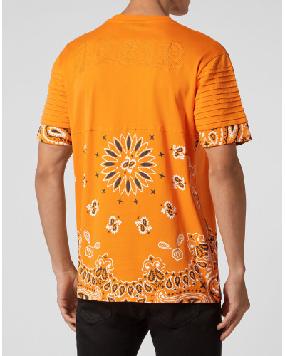 T-shirt Round Neck SS Paisley Bandana