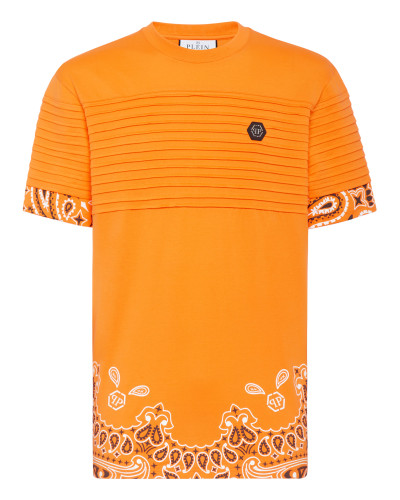 T-shirt Round Neck SS Paisley Bandana