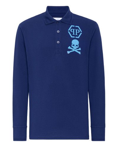 Polo shirt LS Skull&Bones