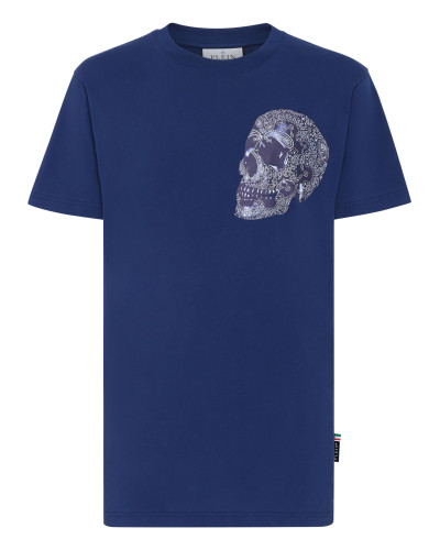 T-shirt Round Neck SS Paisley Skull
