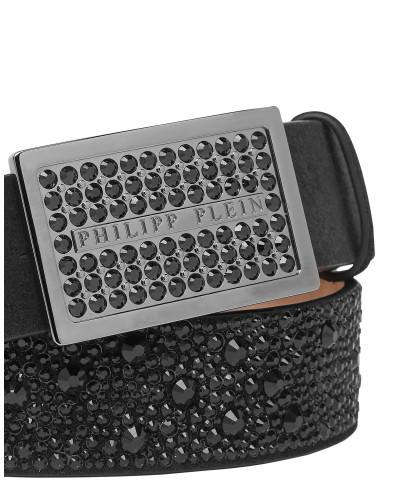 Leopard Leather Belt