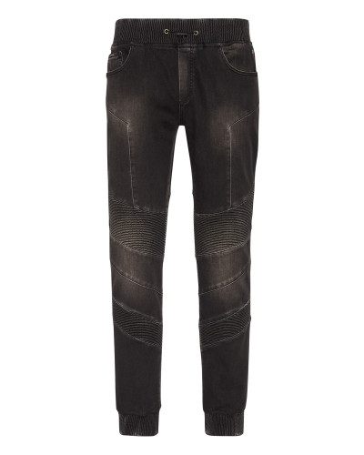 Denim Jogging Trousers