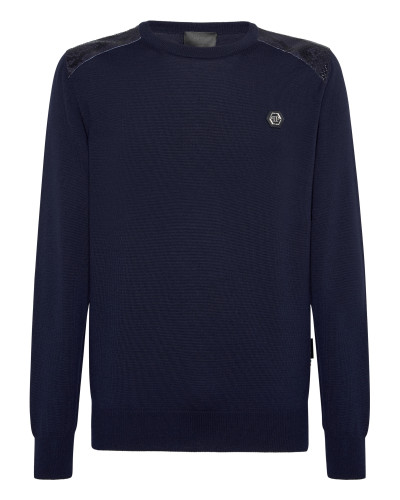 Merino Pullover Round Neck LS