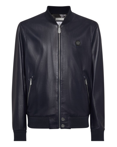 Leather Bomber