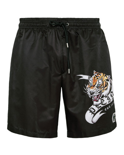 Long Swim Boxers Tattoo