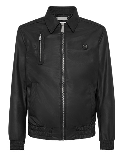 Nylon Jacket with Elaphe