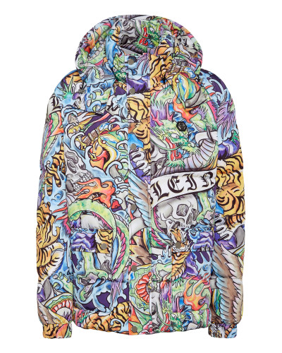 Nylon Down Jacket Tattoo