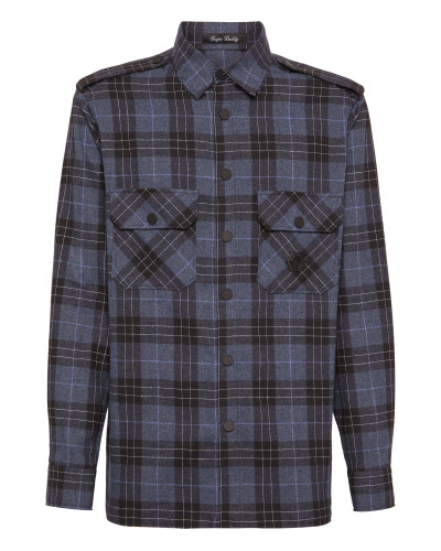 Shirt Oversize LS Skull & Bones