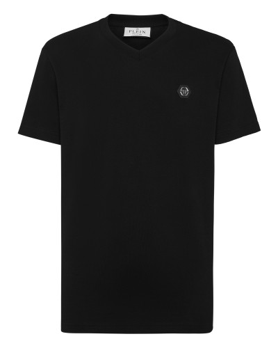 T-shirt V-Neck SS Gothic Plein