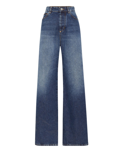 Denim Skater Trousers