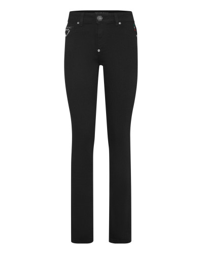 Denim Jeggings Heart