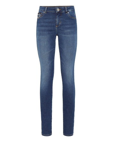 Denim Jeggings Heart