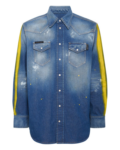 Oversize Denim Shirt