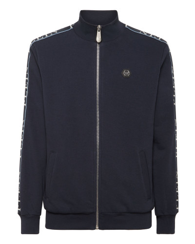 Fleece Tracksuit Jacket Plein Tape