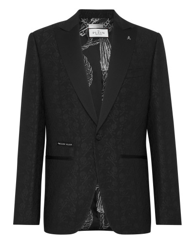 Jacquard Blazer Skull & Bones