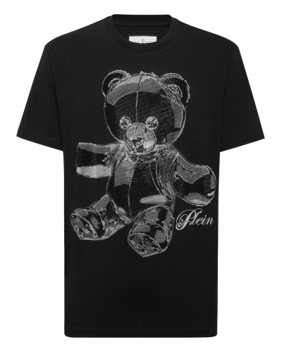 Round Neck T-Shirt Full Of Stones Teddy Glass