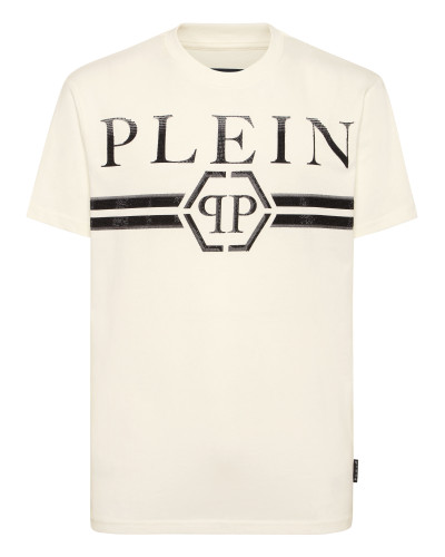 Round Neck T-Shirt Full Of Stones Stripes