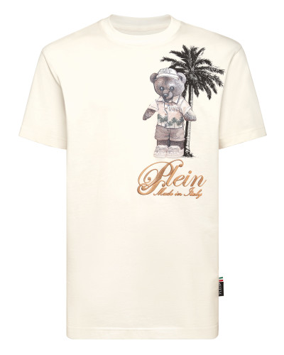 Round Neck T-Shirt Teddy Beach