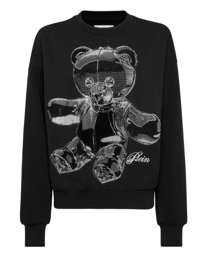 Cotton New Port Beach Fit Sweatshirt Teddy Crystal