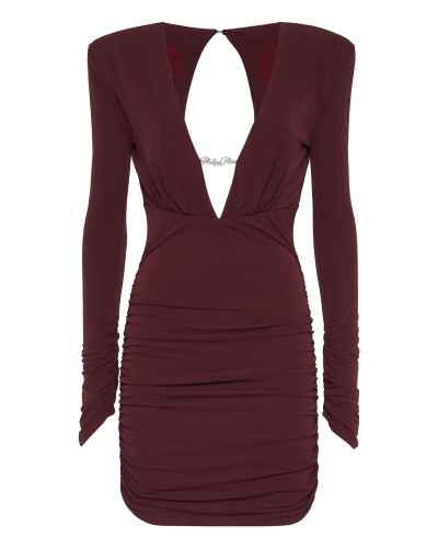 Long-Sleeved Mini Dress