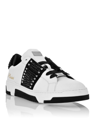 Low Top Sneakers Strass Studs