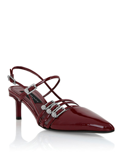 Multi-Strap Mid-Heel Slingbacks 5