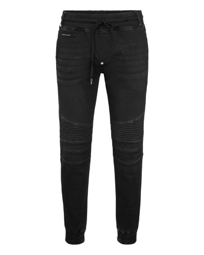 Denim Jogging Trousers Basic