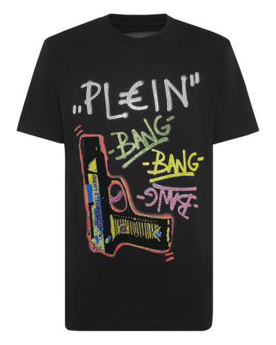 Round Neck T-Shirt Plein Gun