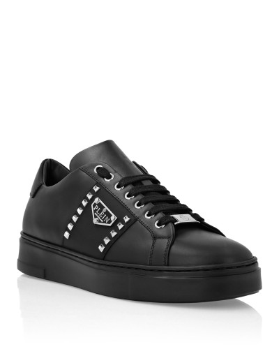 Nappa Leather Lo-Top Sneakers Hexagon