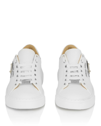 Leather Lo-Top Sneakers Hexagon
