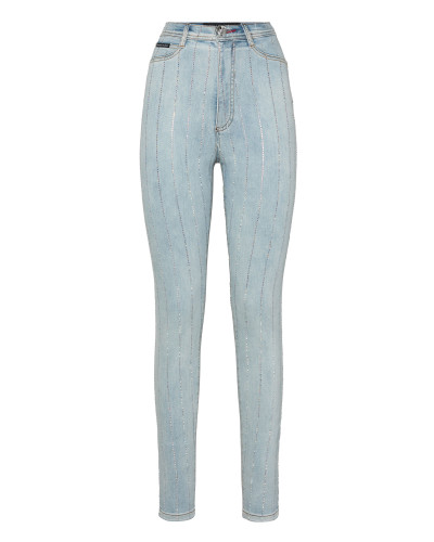Super High Waist Jegging Crystal