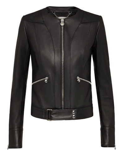 Leather Jacket Statement
