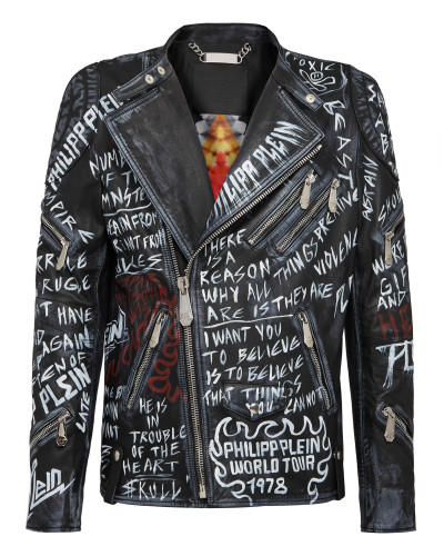 Leather Biker ROCKSTAR