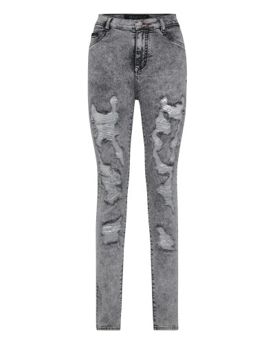 High Waist Jegging Destroyed