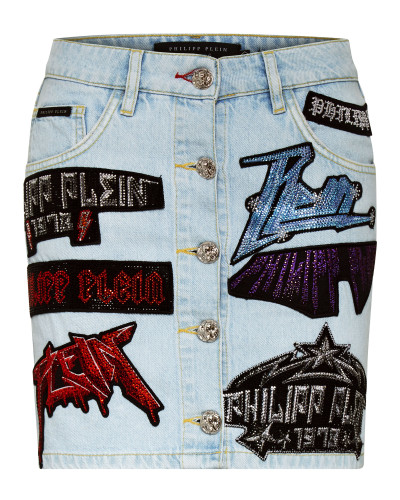 Denim Skirt Rock PP