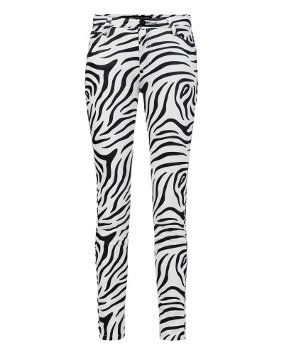 High Waist Jegging Zebra