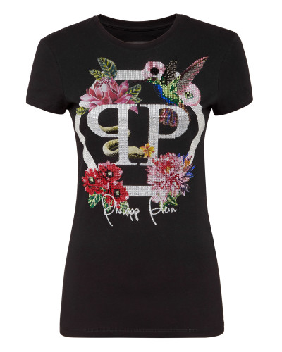 T-shirt Round Neck SS Flowers