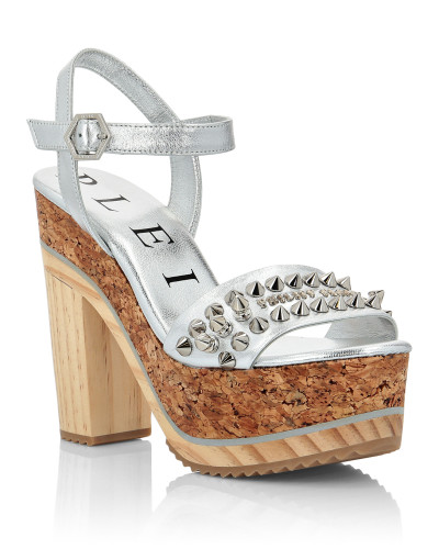 Sandals High Heels Studs