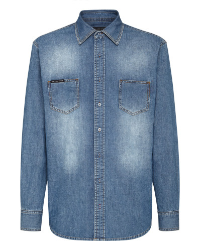 Denim Shirt Ls Istitutional