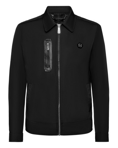 Bomber with Elaphe Luxury