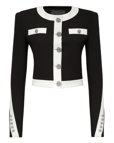 Cady Black and White Jacket