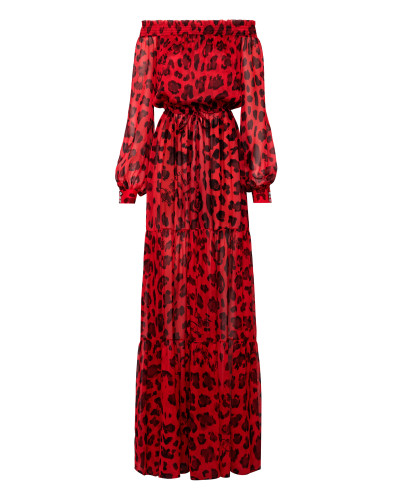 Long Dress Leopard