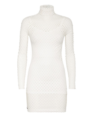 Short Dress Seamless Mesh