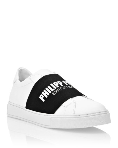 Leather Lo-Top Sneakers Philipp Plein TM