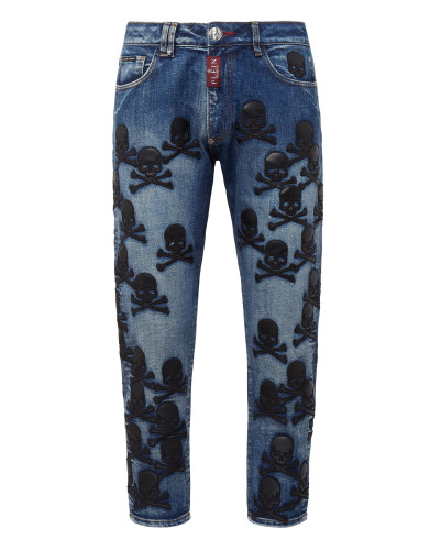 Denim Trousers Detroit Fit Skull